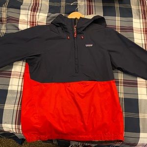 Patagonia Pullover 1/4zip H2no Raincoat